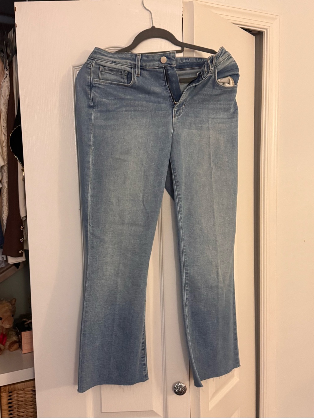 L'AGENCE Light Blue Flare Jeans